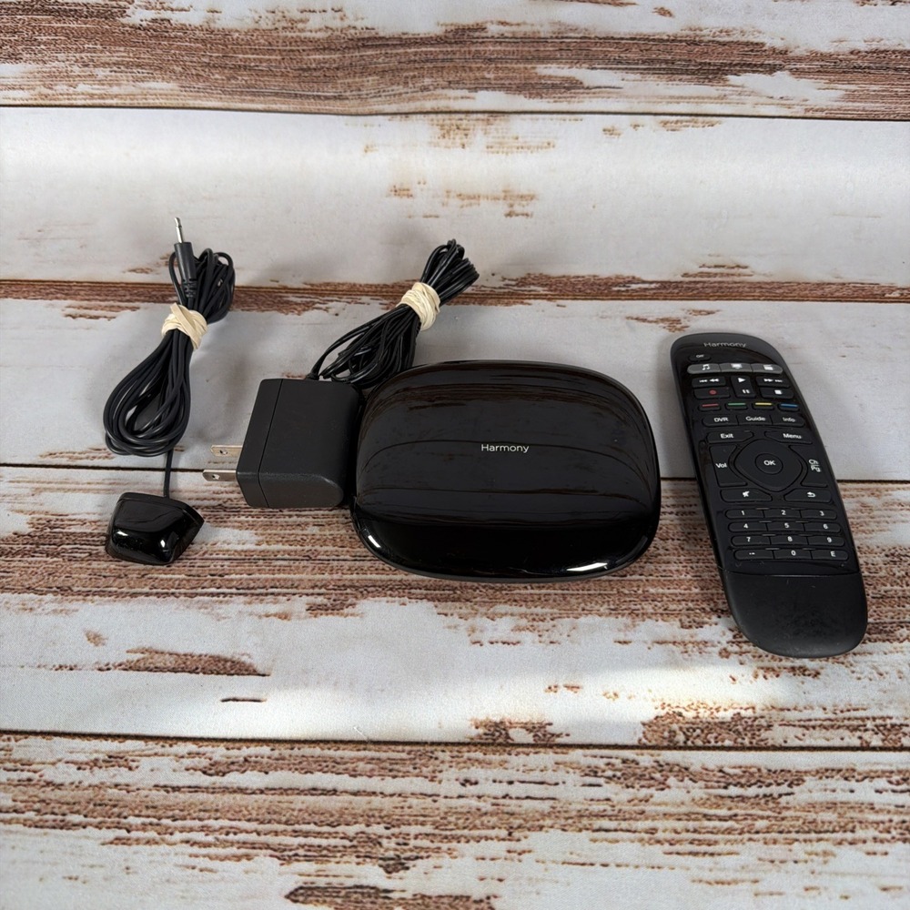 Logitech Harmony Smart Control Remote N-R0005 Hub O-R0004 IR Blaster